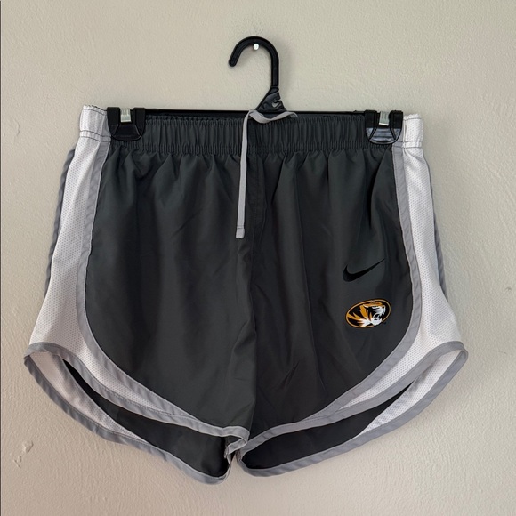 Nike Pants - Nike Mizzou Women's Black and White Athletic Shorts small